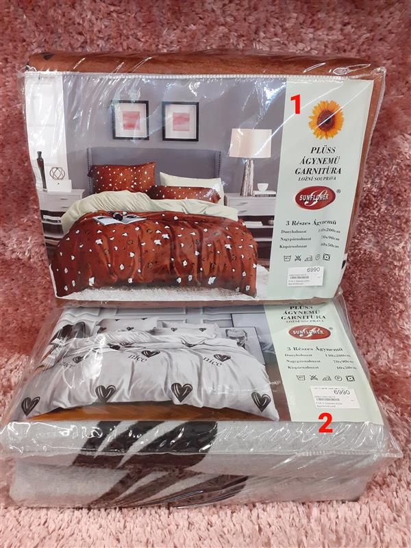 FLR-3 3részes plüss ágyneműhuzat